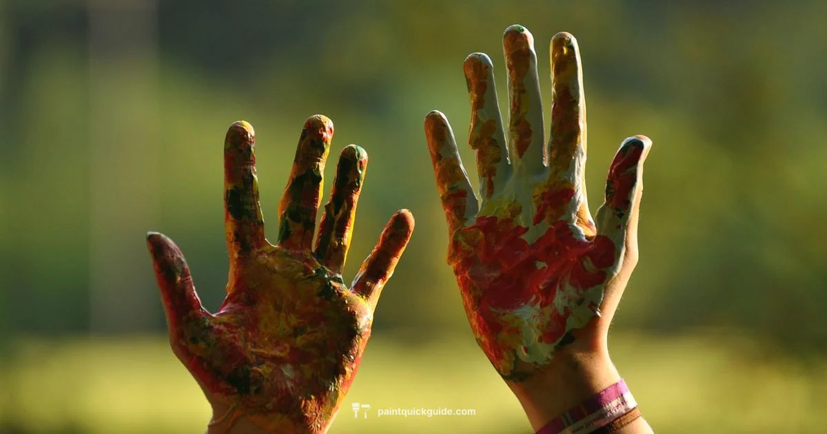 Paint on Hands: Quick Remove - PaintQuickGuide