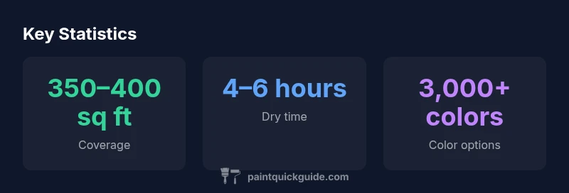 Key statistics on Sherwin Williams paint performance