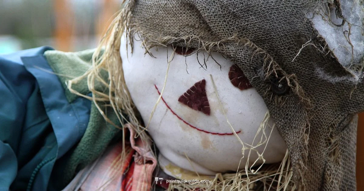 Scarecrow Face Paint - PaintQuickGuide