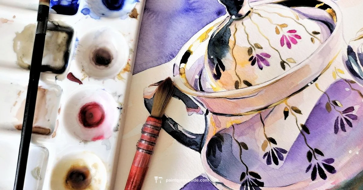 Acrylics on Watercolor Paper - PaintQuickGuide