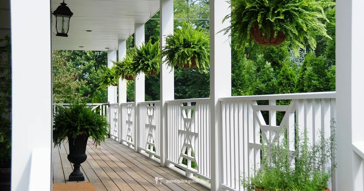 Porch Paint Project - PaintQuickGuide