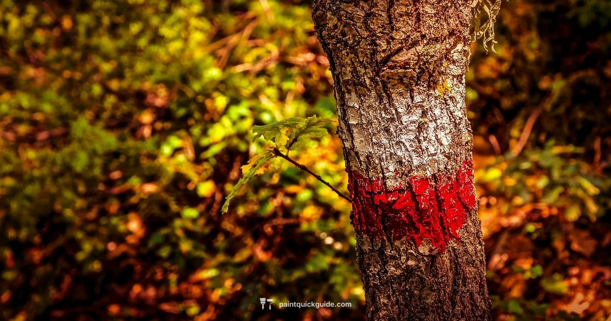 White Tree Trunk Guide - PaintQuickGuide