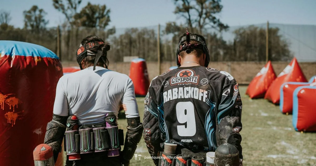 Two-Player Paintball Setup - PaintQuickGuide