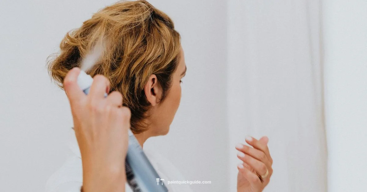 Purple Hair Spray Guide - PaintQuickGuide