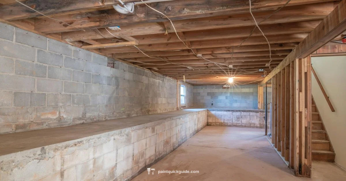 Basement Ceiling Paint Guide - PaintQuickGuide