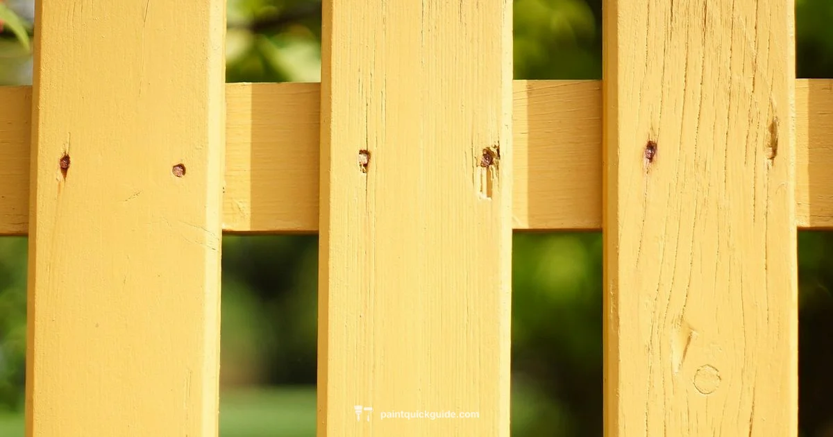 Fence Painting Timing - PaintQuickGuide