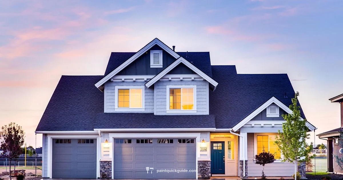 Crisp White Exterior - PaintQuickGuide