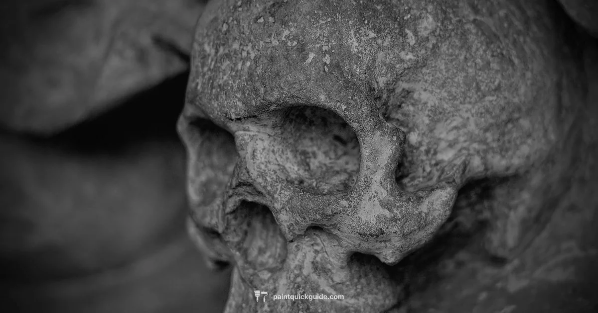 Skeleton Face Paint - PaintQuickGuide