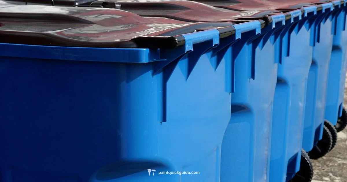 Safe Paint Disposal - PaintQuickGuide