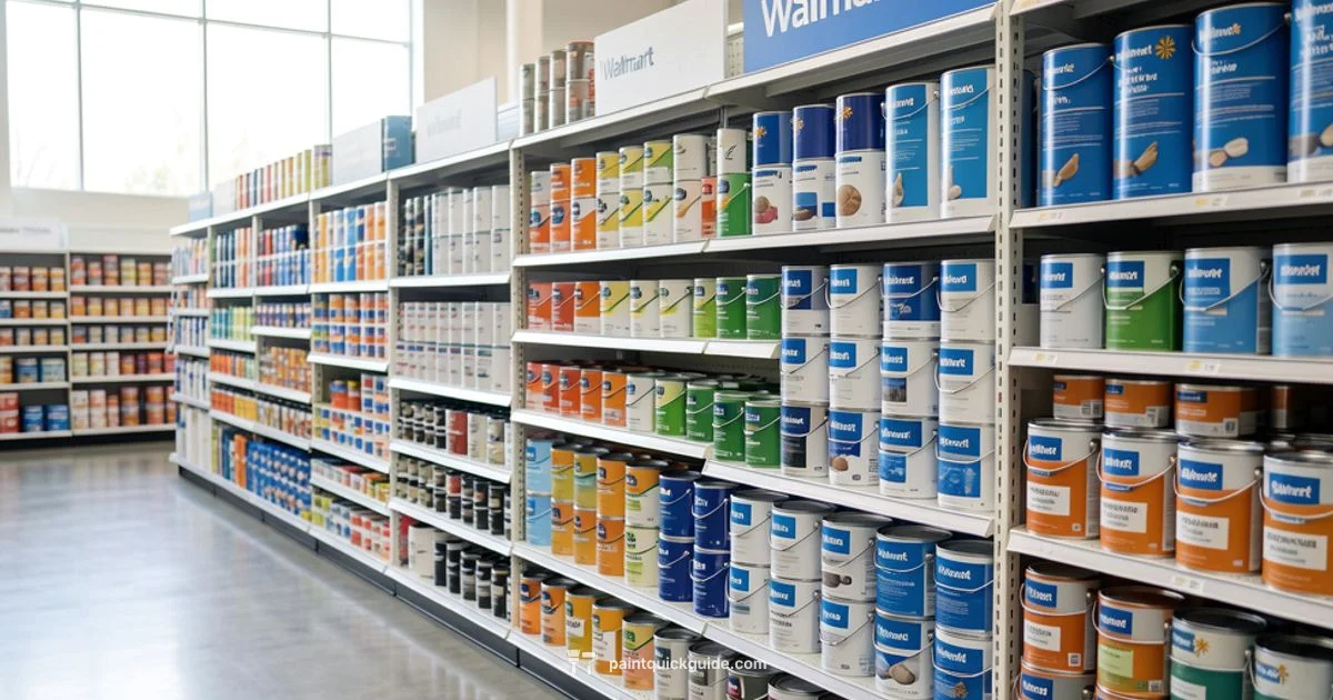 Walmart Paint Brands - PaintQuickGuide