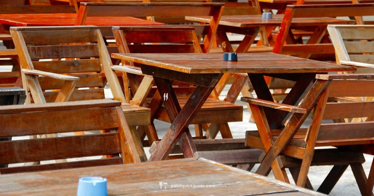 Outdoor Furniture Paint - PaintQuickGuide