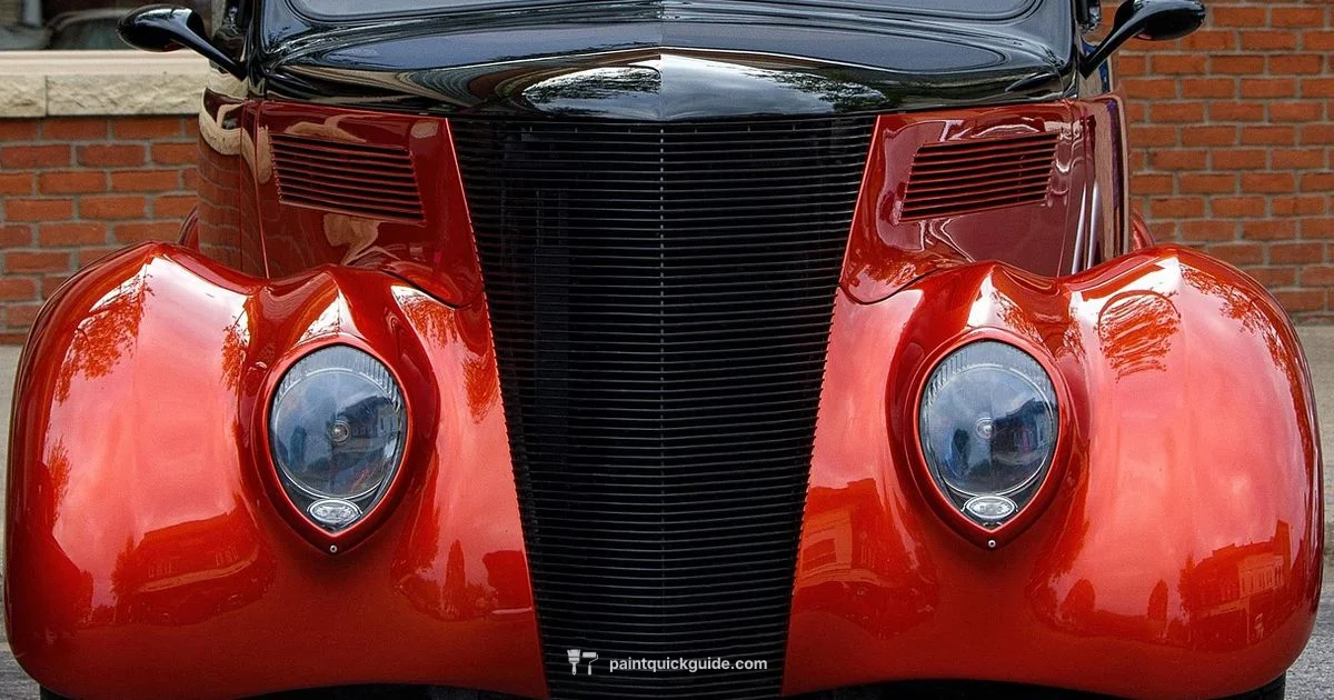 Candy Apple Red Finish - PaintQuickGuide